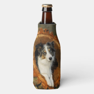 Rafraîchisseur Pour Bouteille Animal familier bleu de photographie de tête de