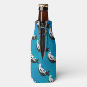 Rafraîchisseur Pour Bouteille Anteater en bleu (Bouteille Dos)