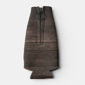 Rafraîchisseur Pour Bouteille Apparence rustique de campagne western en bois som (Dos)