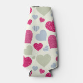 Rafraîchisseur Pour Bouteille Arrière - plan de coeur (Devant)