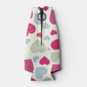 Rafraîchisseur Pour Bouteille Arrière - plan de coeur (Dos)