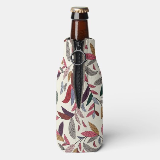 Rafraîchisseur Pour Bouteille Arrière - plan floral (Bouteille Dos)