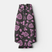 Rafraîchisseur Pour Bouteille Arrière - plan Rose floral (Dos)