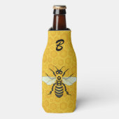 Rafraîchisseur Pour Bouteille Bee Honeycomb Monogram Honeybee Beehie (Bottle Devant)