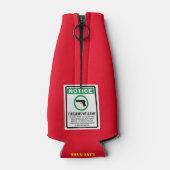 RAFRAÎCHISSEUR POUR BOUTEILLE BIENVENUE DES ARMES À FEU (Dos)