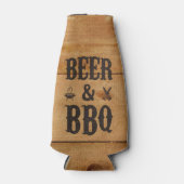 Rafraîchisseur Pour Bouteille Bière et barbecue (Devant)