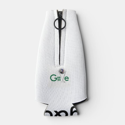 Rafraîchisseur Pour Bouteille Bouteille de bière de golf GiiVe (Dos)