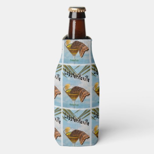 Rafraîchisseur Pour Bouteille Bouteille de langouste (Bottle Devant)