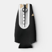 Rafraîchisseur Pour Bouteille BRIDE Peach Wedding Party Soyez Mon Groomsman (Dos)