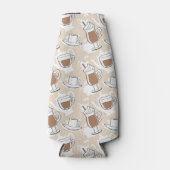 Rafraîchisseur Pour Bouteille Café, motif doux (Devant)