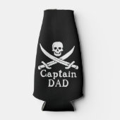 Rafraîchisseur Pour Bouteille Capitaine Papa - Classique (Devant)