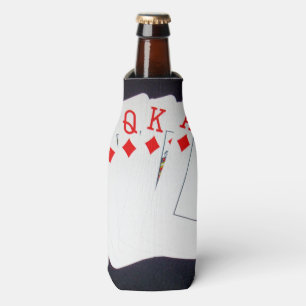 Rafraîchisseur Pour Bouteille Cartes de Poker Diamond Strush,