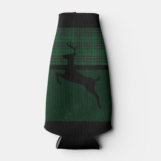 Rafraîchisseur Pour Bouteille Cerf vert (Devant)