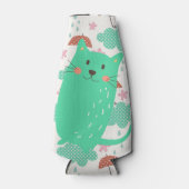 Rafraîchisseur Pour Bouteille Chats en pluie (Devant)