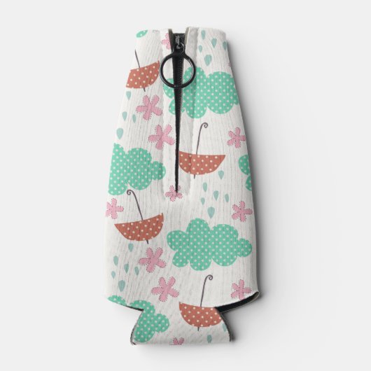 Rafraîchisseur Pour Bouteille Chats en pluie (Dos)