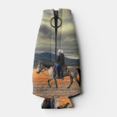 RAFRAÎCHISSEUR POUR BOUTEILLE CHEVAL ET RIDER (Dos)