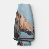 Rafraîchisseur Pour Bouteille Chevaux/Cabalos/Horses (Devant)