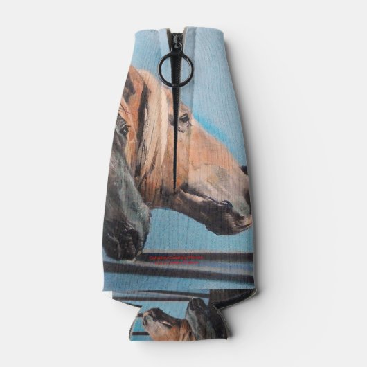 Rafraîchisseur Pour Bouteille Chevaux/Cabalos/Horses (Dos)