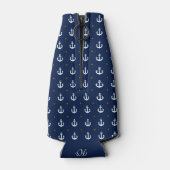 Rafraîchisseur Pour Bouteille créer personnalisé & nautique peut refroidir monog (Dos)