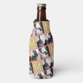 Rafraîchisseur Pour Bouteille Créez votre propre collection photo Mariage Monogr (Bottle Devant)
