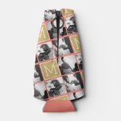 Rafraîchisseur Pour Bouteille Créez votre propre collection photo Mariage Monogr (Dos)