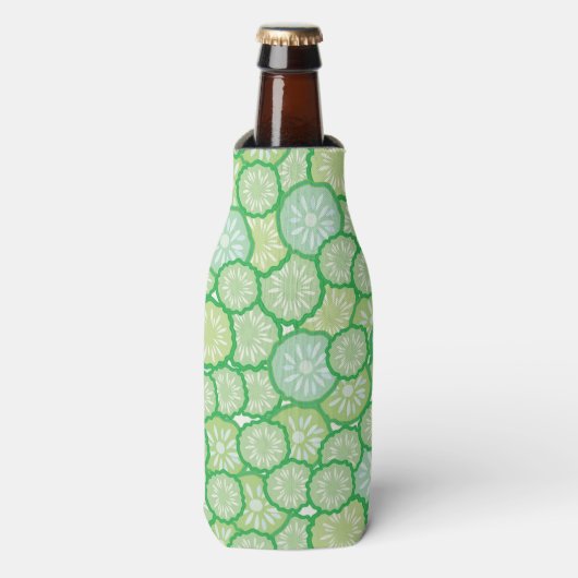 Rafraîchisseur Pour Bouteille Cucumber funny (Bottle Devant)