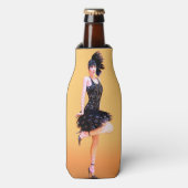 Rafraîchisseur Pour Bouteille Danse Flapper (Bottle Devant)
