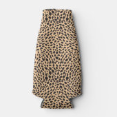 Rafraîchisseur Pour Bouteille Décor de guépard à peau (Devant)