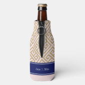 Rafraîchisseur Pour Bouteille Diag clé grecque or CB (Bouteille Dos)