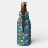 Rafraîchisseur Pour Bouteille Dinosaures colorés (Bouteille Dos)