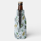 Rafraîchisseur Pour Bouteille Diverses plumes colorées (Bouteille Dos)