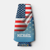 Rafraîchisseur Pour Bouteille Drapeau américain (Devant)