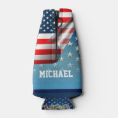 Rafraîchisseur Pour Bouteille Drapeau américain (Dos)