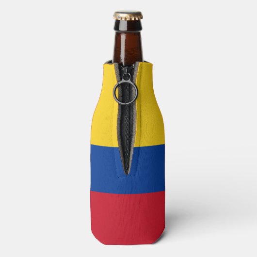 Rafraîchisseur Pour Bouteille Drapeau Colombie (Bouteille Dos)