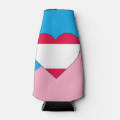 Rafraîchisseur Pour Bouteille Drapeau de fierté de jeu d'âge (Devant)