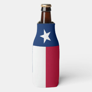 Rafraîchisseur Pour Bouteille Drapeau d'état du Texas - couleur authentique de