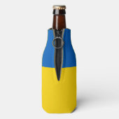 Rafraîchisseur Pour Bouteille Drapeau Ukraine (Bouteille Dos)