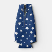 Rafraîchisseur Pour Bouteille Étoiles patriotiques rouges blanches et bleues Mon (Dos)