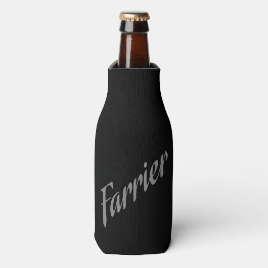 Rafraîchisseur Pour Bouteille Farrier en argent (Bottle Devant)