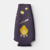 Rafraîchisseur Pour Bouteille Fête de flammes personnalisable (Devant)