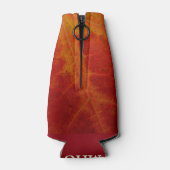 Rafraîchisseur Pour Bouteille Feuille d'érable rouge Abstraite Automne Photograp (Dos)