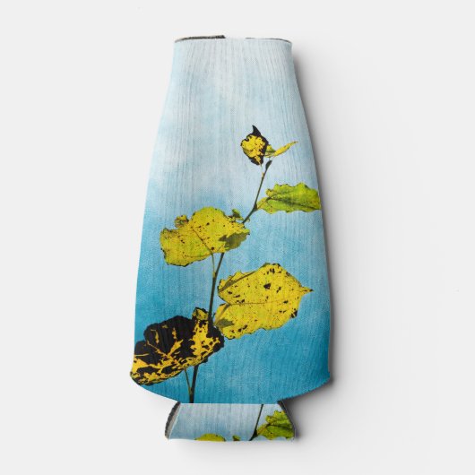 Rafraîchisseur Pour Bouteille Feuilles d'automne (Devant)