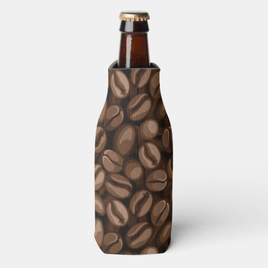 Rafraîchisseur Pour Bouteille Fèves de café (Bottle Devant)