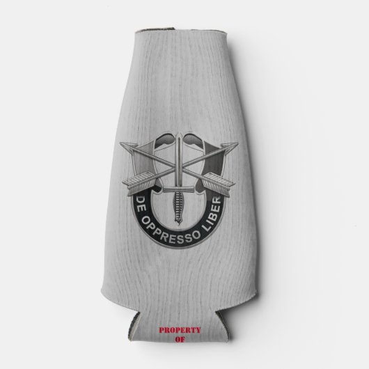 RAFRAÎCHISSEUR POUR BOUTEILLE FORCES SPÉCIALES (Devant)