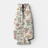 Rafraîchisseur Pour Bouteille Funny Summer Pattern With Ships (Dos)