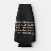 Rafraîchisseur Pour Bouteille Gens gauchers (Devant)