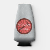 Rafraîchisseur Pour Bouteille géologie rocks! Insigne marteau (Devant)