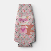 Rafraîchisseur Pour Bouteille Girl Superhero Bunny (Devant)