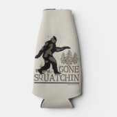 Rafraîchisseur Pour Bouteille Gone Squatchin (Devant)
