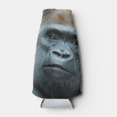 Rafraîchisseur Pour Bouteille Gorille perplexe (Devant)